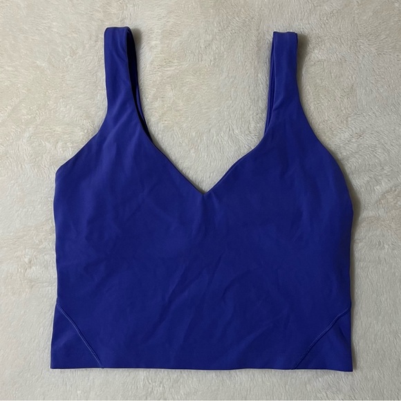 lululemon athletica Tops - 🪻 Lululemon Size 6 Indigo Cropped Align Tank Top